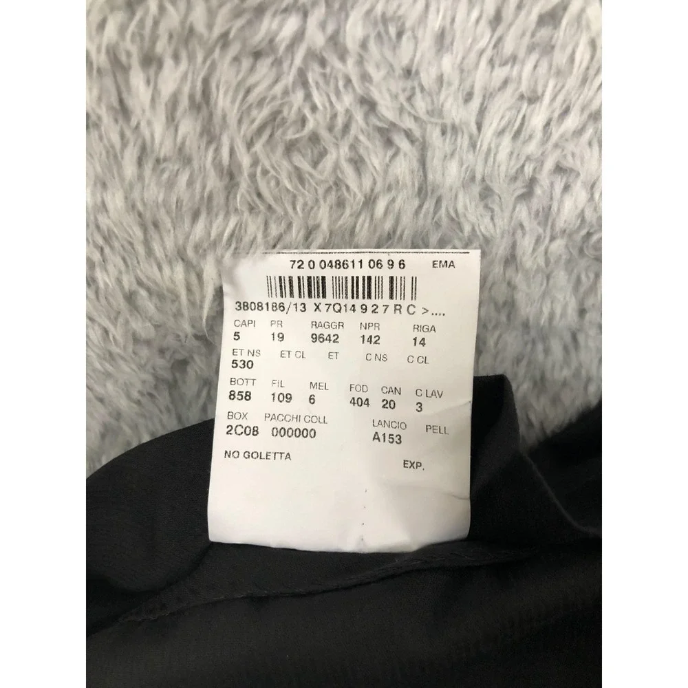 Corneliani Pants Men 36x34 (Tag 54R) 100% Virgin Wool Black